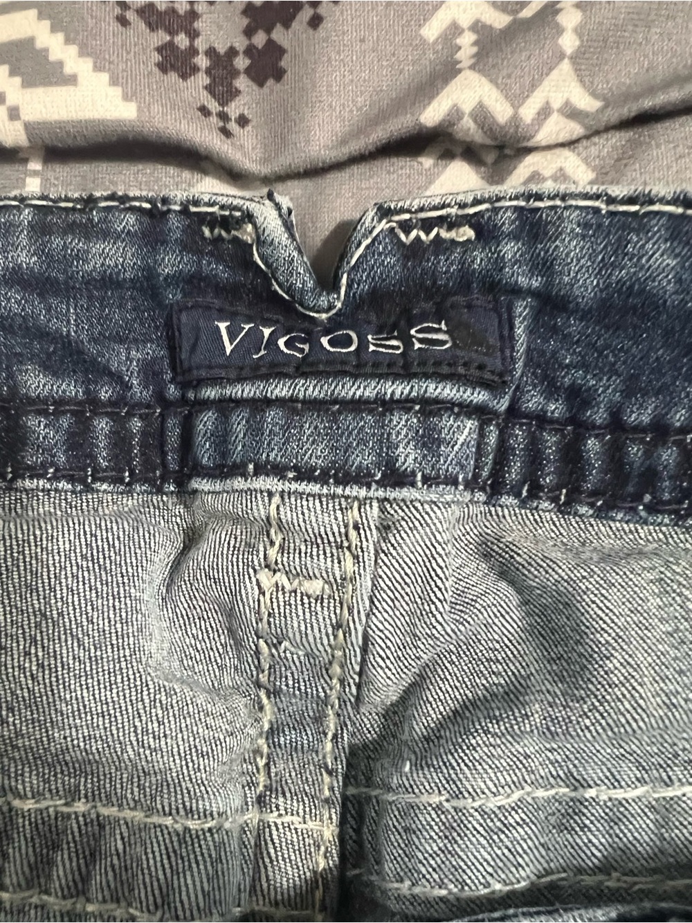 Vigoss Light Wash Capri that were cut by previous owner - Picture 4 of 11